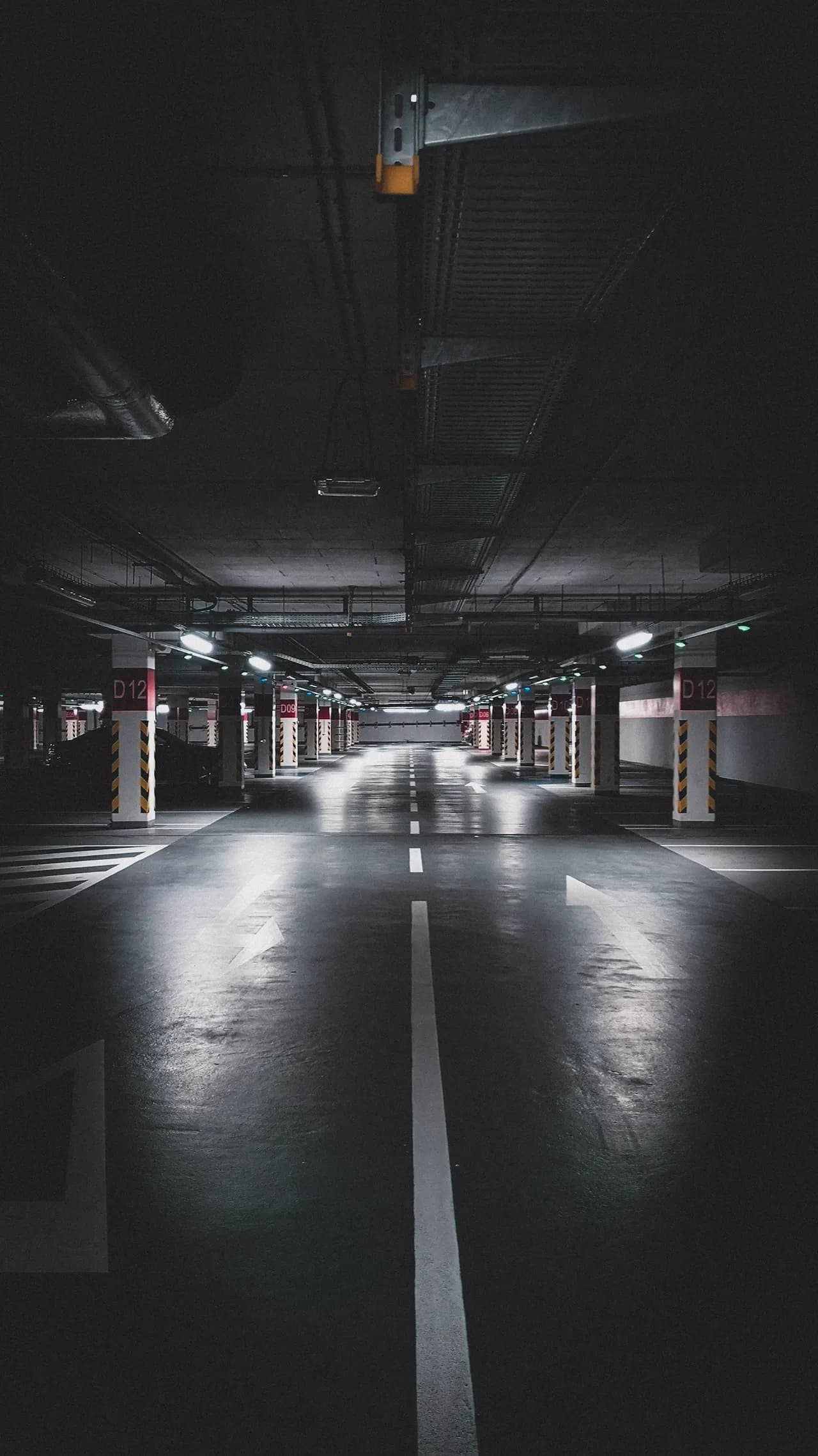 Parking — Covered basement parking, 40 two-wheelers, 12 cars