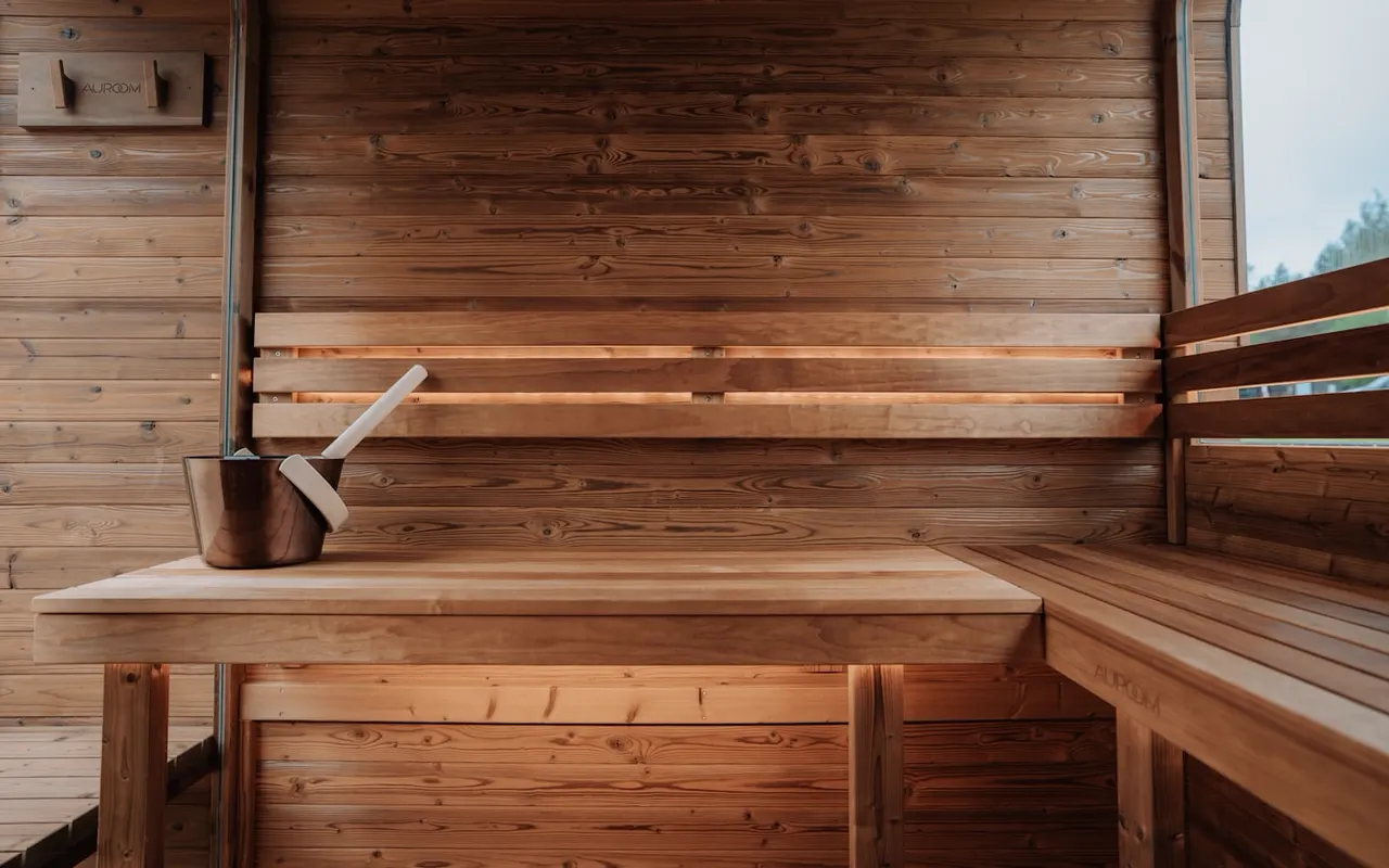 Recovery room — Compression boots, sauna, cold plunge